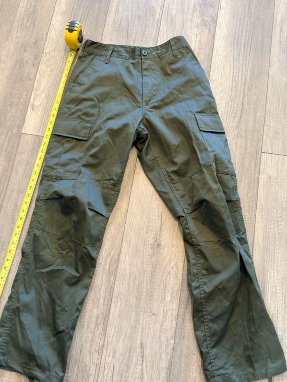 Cargo Utility Pants - Olive Green
